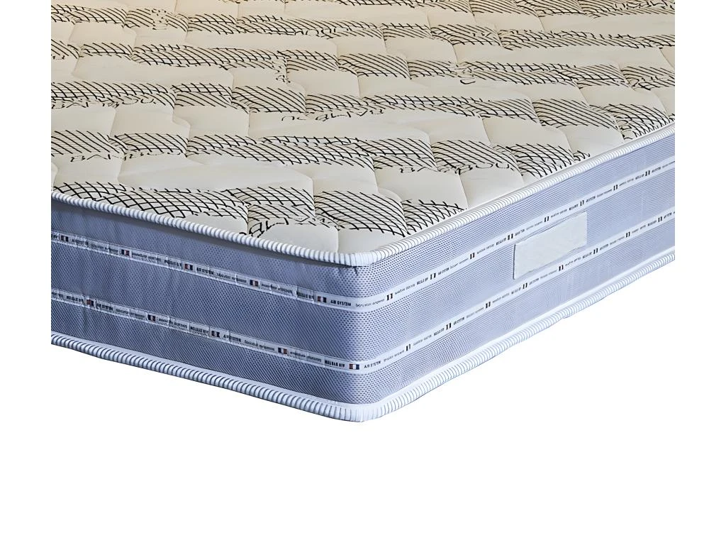 Matelas Mousse 200x200 X 23 Cm + Oreiller Visco 5 Matelas Mousse 200x200 X 23 Cm + Oreiller Visco – Image 3