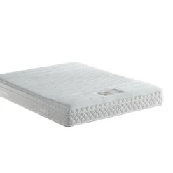 Matelas A Ressorts Ensaches - Memoryplus + 4 Cm Memoire - 90x190 H23 Cm -moelleux Et Equilibre