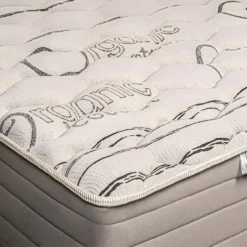 Matelas 180x200 Cm Organic Coton, Mémoire De Forme, 10 Zones De Confort, Indépendance Du Couchage, Réversible, Orthopédique, 24 Cm -Sominova Soldes Boutique matelas 9044469