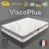 Matelas 140x200 Cm Viscoplus Premium, Mémoire De Forme, 10 Zones De Confort, Indépendance Du Couchage, Réversible, Orthopédique, 26 Cm -Sominova Soldes Boutique matelas 9045173