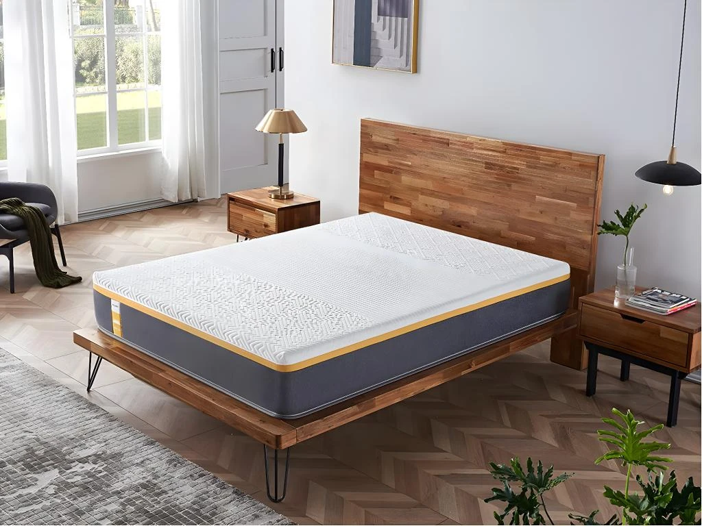 Matelas 180x200cm Ferme, Latex Naturel Et Gel Mémoire De Forme, 28 Cm D'épaisseur 3 Matelas 180x200cm Ferme, Latex Naturel Et Gel Mémoire De Forme, 28 Cm D'épaisseur