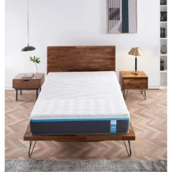 Matelas 140x190cm Equilibré, Latex Naturel Et Gel Mémoire De Forme, 28 Cm D'épaisseur -Sominova Soldes Boutique matelas 9193065