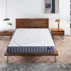 Matelas Sirius 120x190cm - Latex Naturel & Accueil Confort 400g/m2 (Anti-Points De Pression)- Épaisseur 22cm-Soutien Tonique Ferme & Enveloppant-Label Sanitized -Sominova Soldes Boutique matelas 9273543