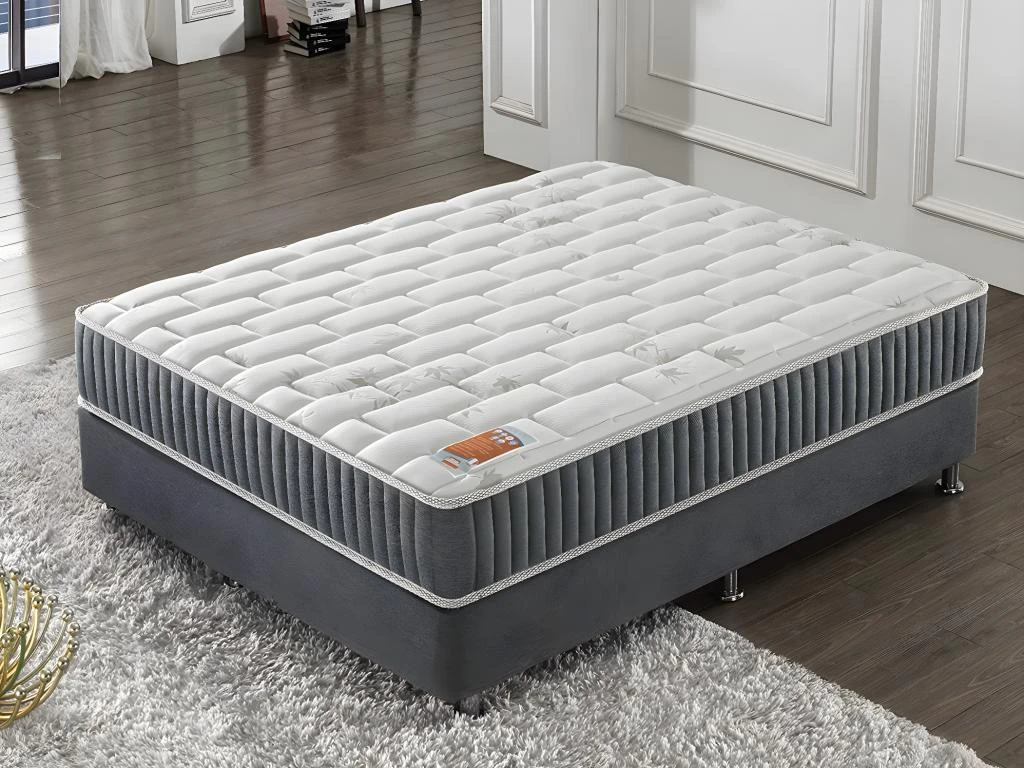 Matelas Galice 120x190cm-Hybrid:Ressorts Ensachés+Mousse Mémoire De Forme-Épaisseur 25cm-Soutien Tonique Parfait & Indépendance De Couchage-Label SANITIZED 5 Matelas Galice 120x190cm-Hybrid:Ressorts Ensachés+Mousse Mémoire De Forme-Épaisseur 25cm-Soutien Tonique Parfait & Indépendance De Couchage-Label SANITIZED – Image 3