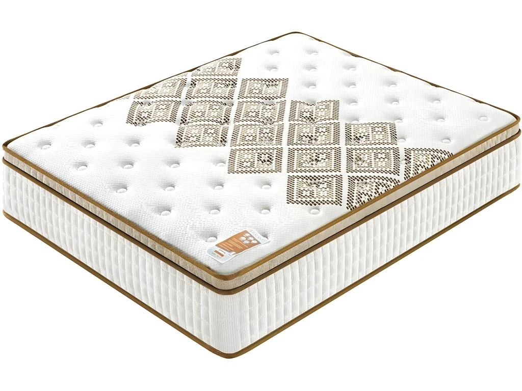 Matelas Errakis 140x190cm - Technologie Hybrid: Ressorts Ensachés + Mousse HDensité-Épaisseur 28cm- Soutien Tonique Parfait & Confort Hôtel- Label SANITIZED 3 Matelas Errakis 140x190cm - Technologie Hybrid: Ressorts Ensachés + Mousse HDensité-Épaisseur 28cm- Soutien Tonique Parfait & Confort Hôtel- Label SANITIZED