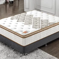 Matelas Errakis 160x200cm - Technologie Hybrid: Ressorts Ensachés + Mousse HDensité-Épaisseur 28cm- Soutien Tonique Parfait & Confort Hôtel- Label SANITIZED -Sominova Soldes Boutique matelas 9274627