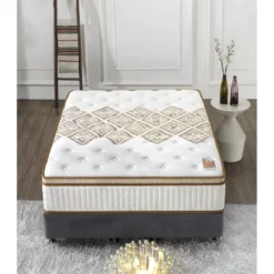 Matelas Errakis 160x200cm - Technologie Hybrid: Ressorts Ensachés + Mousse HDensité-Épaisseur 28cm- Soutien Tonique Parfait & Confort Hôtel- Label SANITIZED -Sominova Soldes Boutique matelas 9274629