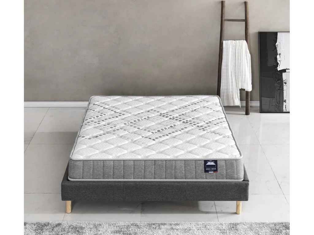 Matelas Eliha 160x200cm - Technologie Hybrid: Ressorts Ensachés + Mousse HDensité-Épaisseur 20cm-Soutien Tonique Parfait & Indépendance De Couchage-Label SANITIZED 5 Matelas Eliha 160x200cm - Technologie Hybrid: Ressorts Ensachés + Mousse HDensité-Épaisseur 20cm-Soutien Tonique Parfait & Indépendance De Couchage-Label SANITIZED – Image 3