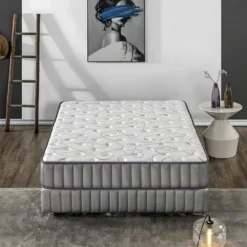 Matelas Orionis 160x200cm - Technologie Hybrid: Mousse HDensité +Mousse MÉMOIRE DE Forme-Épaisseur 22cm-Soutien Tonique Parfait & Enveloppant-Label Sanitized -Sominova Soldes Boutique matelas 9275157