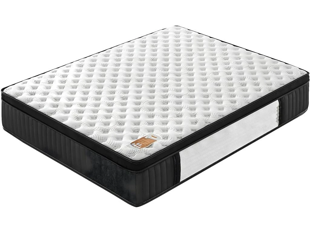 Matelas Elekctra 200x200cm - Hybride:Ressorts Ensachés+Mousse Mémoire De Forme-Épaisseur 30cm-Soutien Tonique Parfait & Indépendance De Couchage-Label 3 Matelas Elekctra 200x200cm - Hybride:Ressorts Ensachés+Mousse Mémoire De Forme-Épaisseur 30cm-Soutien Tonique Parfait & Indépendance De Couchage-Label