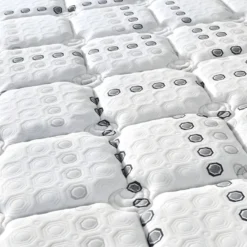 Matelas Eliha - Technologie Hybrid: Ressorts Ensachés + Mousse HDensité-Épaisseur 20cm-Soutien Tonique Parfait & Indépendance De Couchage-Label SANITIZED -Sominova Soldes Boutique matelas 9275387