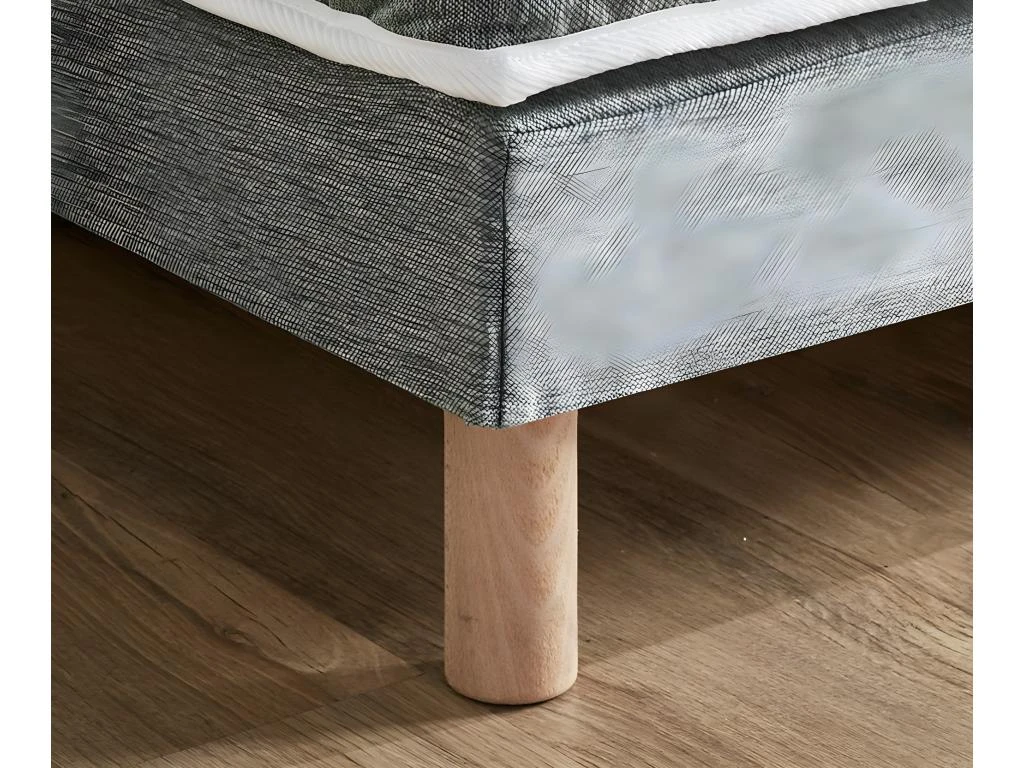 Sommier Tapissier à Lattes Vert Celadon Made In France Dimensions - 90 X 200 Cm 4 Sommier Tapissier à Lattes Vert Celadon Made In France Dimensions - 90 X 200 Cm – Image 2