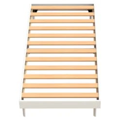 OLYMPE LITERIE | Sommier à Lattes KIT EASY 90x200 Cm Blanc -Sominova Soldes Boutique sommier 12528357