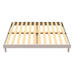OLYMPE LITERIE | Sommier à Lattes KIT EASY 160x200 Cm Blanc -Sominova Soldes Boutique sommier 12528379