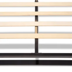 OLYMPE LITERIE | Sommier à Lattes En Métal PANDORE 160x200 Cm | Coloris Noir | Livré En Kit -Sominova Soldes Boutique sommier 12674103