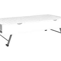 Sommier Gigogne Avec Façade Kala Blanc 90x200 Cm -Sominova Soldes Boutique sommier 13070921