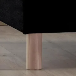 Sommier Tapissier à Lattes Gris Anthracite Made In France Dimensions - 2x80 X 200 Cm -Sominova Soldes Boutique sommier 13261117