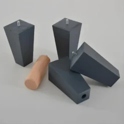 Sommier En Kit Tissu Gris - 90 X 190 Cm -Sominova Soldes Boutique sommier 14486901