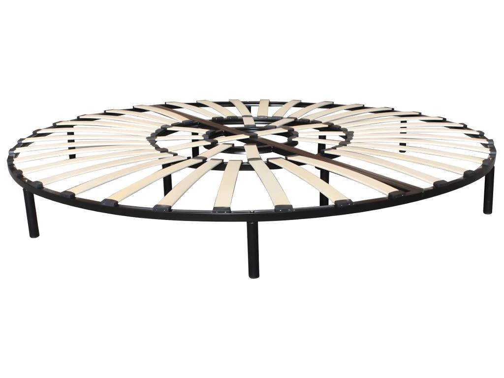 Sommier Rond à Lattes - 220 X 220 Cm - ROMA De DREAMEA PLAY 5 Sommier Rond à Lattes - 220 X 220 Cm - ROMA De DREAMEA PLAY – Image 3