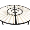 Sommier Rond à Lattes - 220 X 220 Cm - ROMA De DREAMEA PLAY