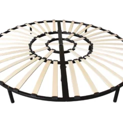 Sommier Rond à Lattes - 220 X 220 Cm - ROMA De DREAMEA PLAY