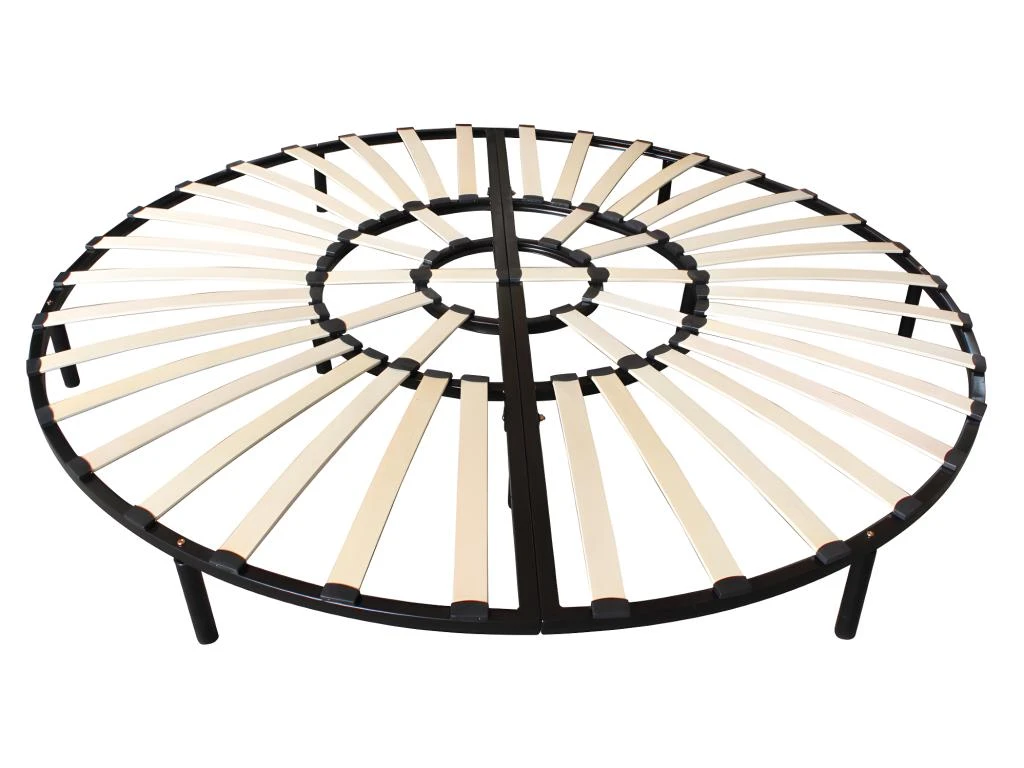 Sommier Rond à Lattes - 220 X 220 Cm - ROMA De DREAMEA PLAY 3 Sommier Rond à Lattes - 220 X 220 Cm - ROMA De DREAMEA PLAY