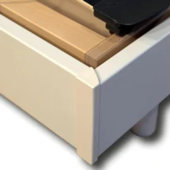 Sommier électrique De Relaxation Lattes Multiplis - 5 Plans - Fermeté Réglable - 80 X 200 Cm - Blanc - FENRIR De DREAMEA -Sominova Soldes Boutique sommier 160959