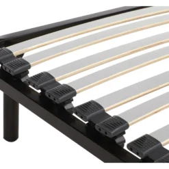 Sommier Cadre à Lattes 160 X 200 Cm Fermeté Réglable - SPAFA De DREAMEA PLAY -Sominova Soldes Boutique sommier 164155