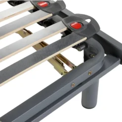 Sommier De Relaxation Manuel Monté Sur Tenons, 3 Plans De Couchage, Fermeté Réglable Par Curseurs - 80 X 200 Cm - RUOTI De DREAMEA -Sominova Soldes Boutique sommier 16851