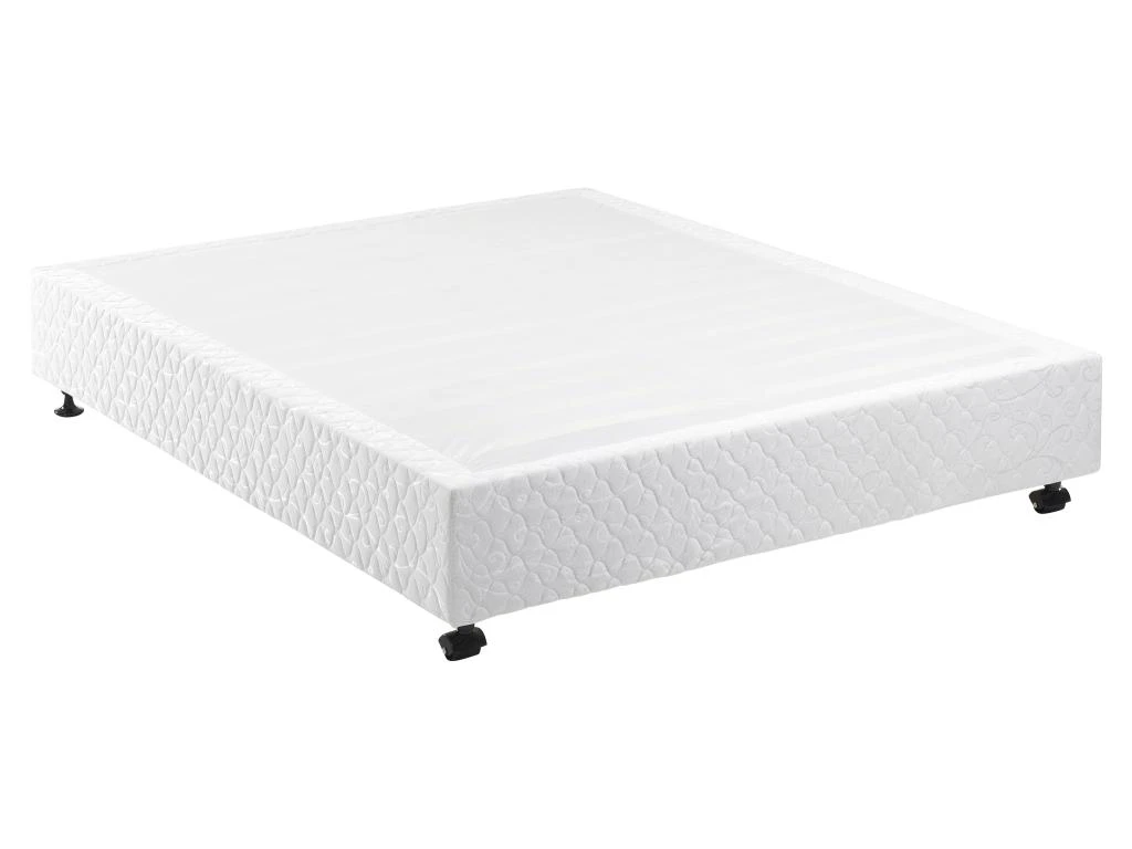 Sommier Tapissier 140 X 190 Cm - Blanc - UNIVERSEL De DREAMEA PLAY 3 Sommier Tapissier 140 X 190 Cm - Blanc - UNIVERSEL De DREAMEA PLAY