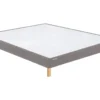 Sommier Bultex Vigoroso Taupe Confort Ferme + Pieds 2x80x200