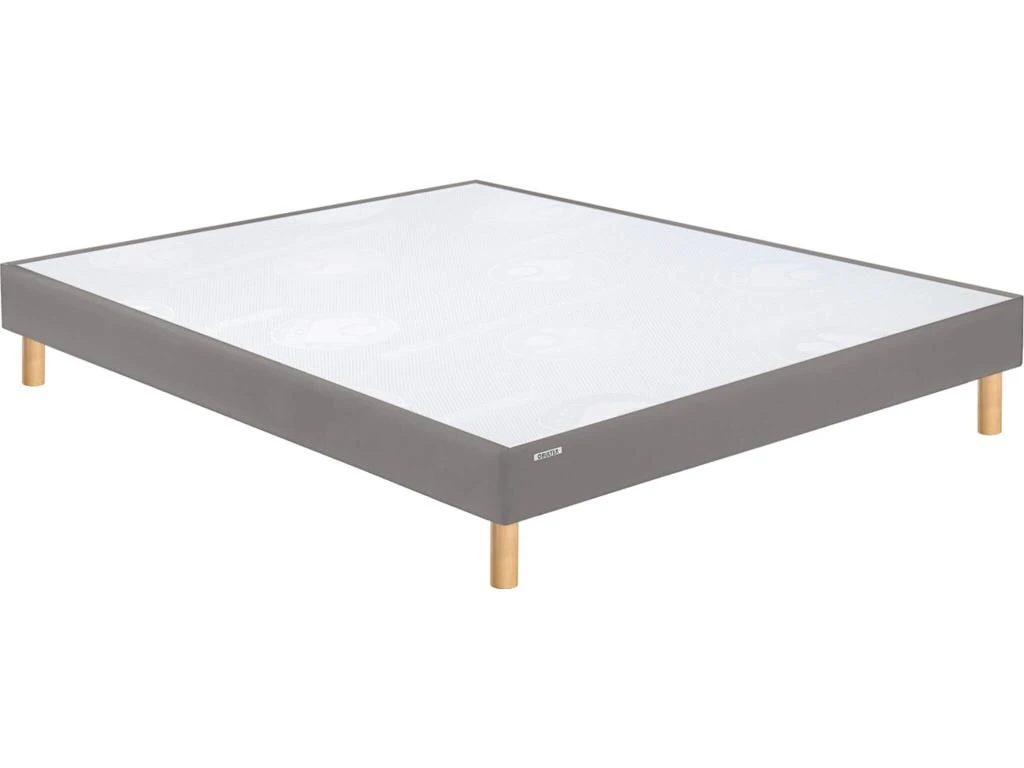 Sommier Bultex Vigoroso Taupe Confort Ferme + Pieds 90x200 3 Sommier Bultex Vigoroso Taupe Confort Ferme + Pieds 90x200