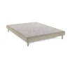 Sommier Dunlopillo Bellini Beige 15 Cm Avec Pieds 140x190 -Sominova Soldes Boutique sommier 18316879