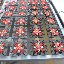 Sommier électrique De Relaxation 2x78 Plots Déco Bois Noir - 2 X 90 X 200 Cm - Moteurs OKIN - NAFURI De DREAMEA -Sominova Soldes Boutique sommier 183779