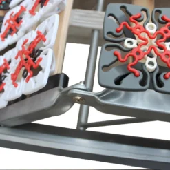 Sommier électrique De Relaxation 2x78 Plots Déco Bois Noir - 2 X 90 X 200 Cm - Moteurs OKIN - NAFURI De DREAMEA -Sominova Soldes Boutique sommier 183780