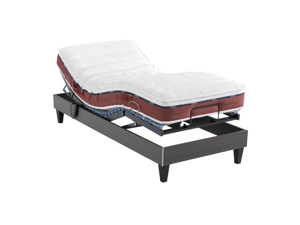 Sommier électrique Someo TPR 50 Décor Chêne Foncé 2x90x200 7 Sommier électrique Someo TPR 50 Décor Chêne Foncé 2x90x200 – Image 5