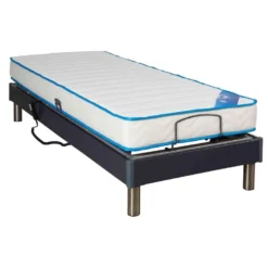 Sommier électrique De Relaxation Anthracite à Plots 70x190 -Sominova Soldes Boutique sommier 19461449