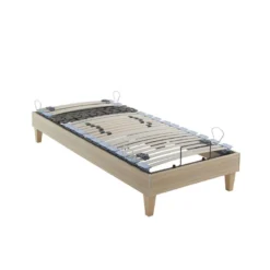 Sommier électrique Someo TPR 50 Décor Chêne Clair 2x90x200 9 Sommier électrique Someo TPR 50 Décor Chêne Clair 2x90x200 -Sominova Soldes Boutique sommier 19461515