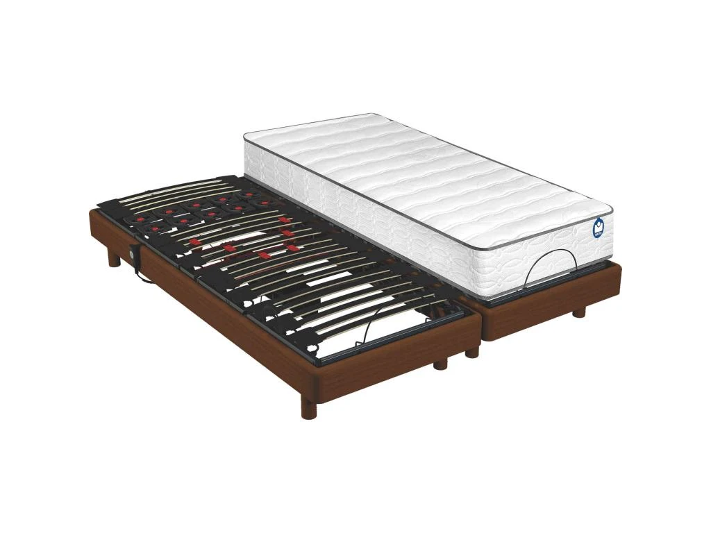 Sommier Relaxation Cerisier Bultex Pop Art Sigma 2x80x200 4 Sommier Relaxation Cerisier Bultex Pop Art Sigma 2x80x200 – Image 2