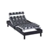 Sommier électrique De Relaxation Tout Plots Tissu Anthracite 70x190 -Sominova Soldes Boutique sommier 19471587