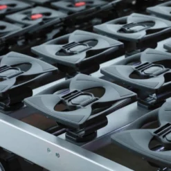 Sommier électrique De Relaxation Tout Plots Tissu Gris Clair 2x80x200 -Sominova Soldes Boutique sommier 19471623