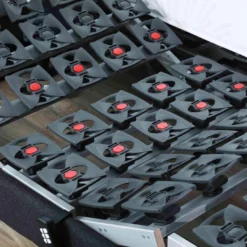 Sommier électrique De Relaxation Tout Plots Tissu Taupe 70x190