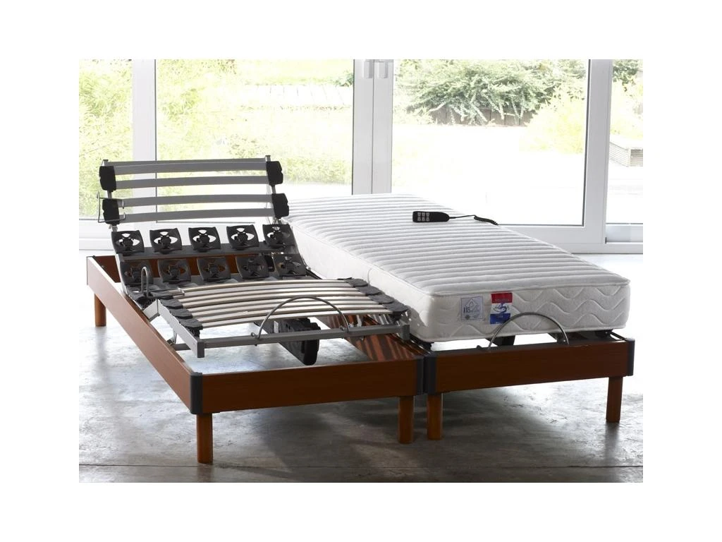 Lot 2 Sommiers Relaxation Paradis Dimensions - 2x70 X 190 Cm 4 Lot 2 Sommiers Relaxation Paradis Dimensions - 2x70 X 190 Cm â Image 2