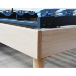 Lot De Sommiers Tous Lattes Bois Chene Clair Dimensions - 2x90 X 200 Cm -Sominova Soldes Boutique sommier 19841143