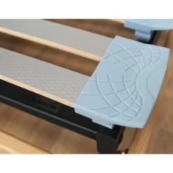 Lot De Sommiers Tous Lattes Bois Chene Clair Dimensions - 2x90 X 200 Cm -Sominova Soldes Boutique sommier 19841145