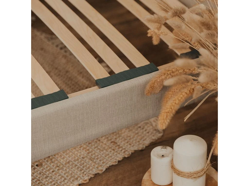 NUIT DE COTON | Sommier à Lattes En Bois LINO 160x200 Cm | Coloris Beige | Livré En Kit 6 NUIT DE COTON | Sommier à Lattes En Bois LINO 160x200 Cm | Coloris Beige | Livré En Kit – Image 4