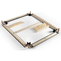 Sommier En Kit Enduit Taupe à Lattes Merinos 160x200 -Sominova Soldes Boutique sommier 22465771