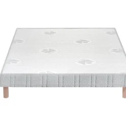 Sommier Bultex Confort Ferme 14 Cm + Pieds 2x80x200 -Sominova Soldes Boutique sommier 22466185