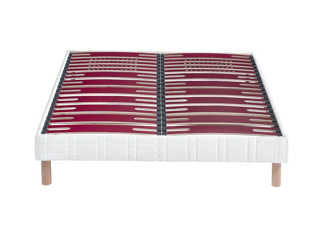 Sommier Bultex Confort Morphologique Bi-lattes 14 Cm + Pieds 160x200 6 Sommier Bultex Confort Morphologique Bi-lattes 14 Cm + Pieds 160x200 â Image 4
