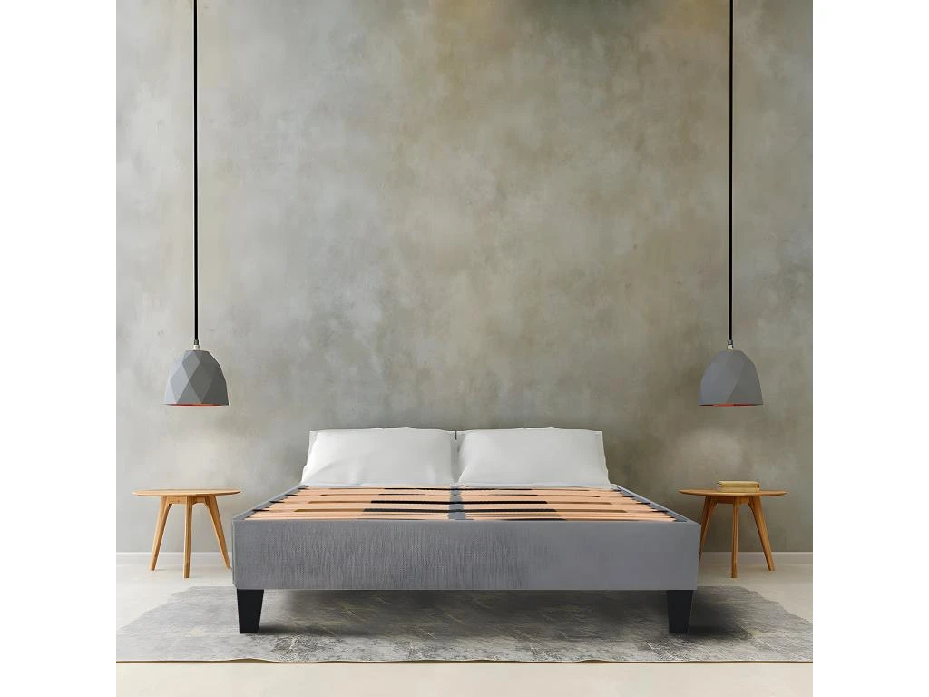 OLYMPE LITERIE | Sommier à Lattes En Bois ERGOSTAR 90x190 Cm | Coloris Gris Clair | Livré En Kit 4 OLYMPE LITERIE | Sommier à Lattes En Bois ERGOSTAR 90x190 Cm | Coloris Gris Clair | Livré En Kit – Image 2